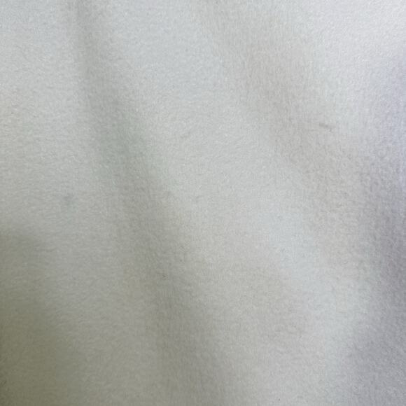 Ralph Lauren RLL Fleece Throw Blanket American Flag Logo Cream White 50x60 USA - Picture 11 of 13